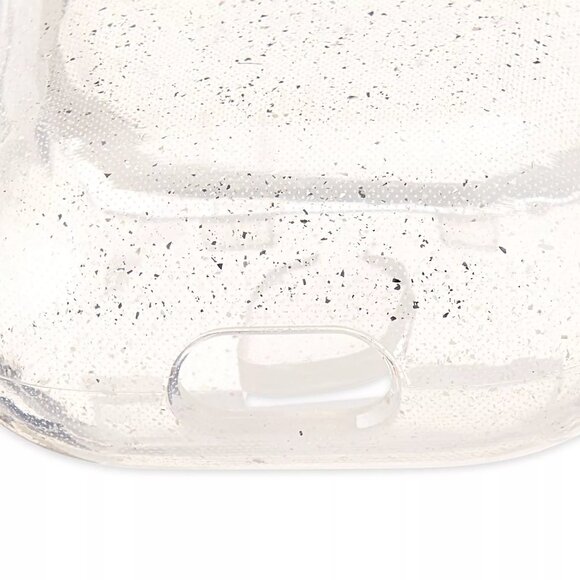 Onn Charging Case Cover for Apple AirPods (1st, 2nd generation) -Silver Glitter - Picture 2 of 7